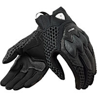 Rev'it Ladies Veloz Leather Gloves - Black