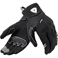 Rev'it Ladies Endo Textile Gloves - Black / White
