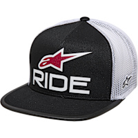 Alpinestars Ride 4.0 Trucker Hat - Black / White / Red