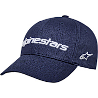 Alpinestars Linear Wordmark 2.0 Hat - Navy / White
