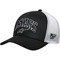 Alpinestars Dunker Trucker Hat - Black / White