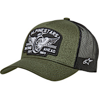 Alpinestars Heritage Patch Trucker Hat - Military / Black