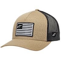 Alpinestars Flag Snapback Cap - Sand / Black