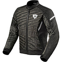 Rev'it Torque 2 H2O Textile Jacket - Black / White