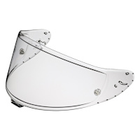 Shoei CWR-F2R Clear Drilled & Plugged Visor - Road Legal