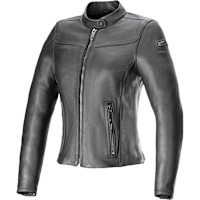 Alpinestars Ladies Tory Leather Jacket - Black / Black