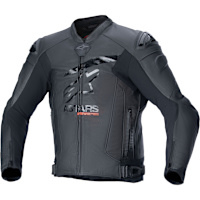 Alpinestars GP Plus R V4 Airflow Leather Jacket - Black / Black