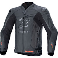 Alpinestars GP Plus R V4 Rideknit Leather Jacket - Black / Black
