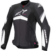 Alpinestars Stella T-GP Plus R V4 Textile Jacket - Black / White
