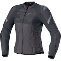 Alpinestars Stella T-GP Plus R V4 Textile Jacket - Black / Black