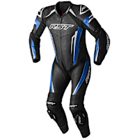 RST Tractech Evo 5 CE One Piece Leather Suit - Blue / Black / White 