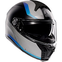 AGV Tourmodular - Stray Matt Black / Grey / Blue