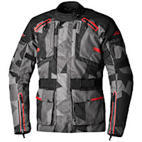 RST Endurance CE Textile Jacket - Camo / Red