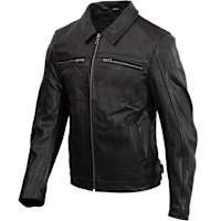 Dainese Atlas Leather Jacket - Black - FREE UK DELIVERY