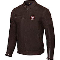 Merlin Alton II D3O Leather Jacket - Oxblood