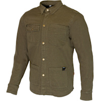 Merlin Carter S/Layer D3O Ghost Riding Shirt - Green