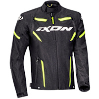 Ixon Striker Textile Jacket - Black / White / Yellow