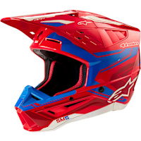 Alpinestars S-M5 Action 2 - Gloss Bright Red / Blue