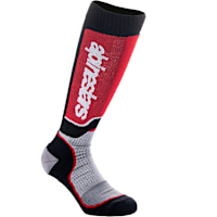 Alpinestars MX Plus Socks - Black / Grey / Red