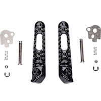 Bike It OEM Rear Black Footpegs - Honda CBR1000 RR / CBR600 RR