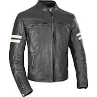 Oxford Holton Leather Jacket - Black