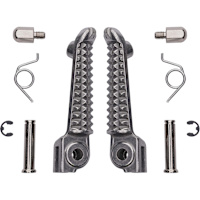 Bike It OEM Silver Footpegs - Yamaha YZF-R1 / YZF-R6