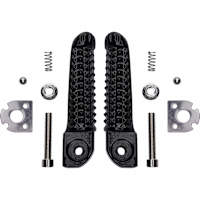 Bike It OEM Rear Black Footpegs - Yamaha YZF-R1 / YZF-R6