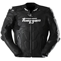 Furygan Raptor Evo 3 Leather Jacket - Black / White