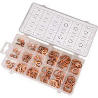 Bike It Copper Washer Kit (Metric) - 150pcs