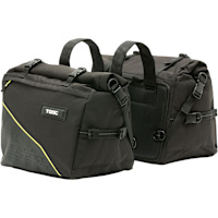 TAAC 25-35 Litres Expandable Side Bags - Black - TC31N
