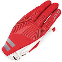 T.ur G-Three Textile Gloves - Red / Red