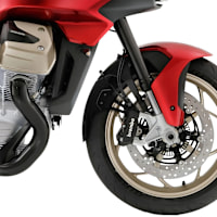 Pyramid Extenda Fenda Extra Matt Black - Moto Guzzi V100 Mandello / S (22-)