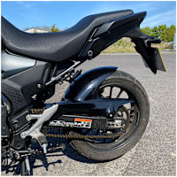 Pyramid Hugger Gloss Black - Honda CB 500 F (22-)