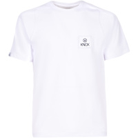 Knox Woven Patch Tee - White