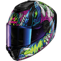 Shark Spartan RS - Shaytan Black / Green / Violet