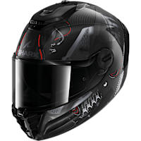 Shark Spartan RS Carbon - Xbot Gloss Black / Anthracite / Red