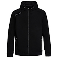 Spada Blade Zip Textile Hoodie - Black 