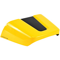 Pyramid Solo Seat Cowl Queen Bee Yellow & Gloss Black - Honda MSX 125 (21-)