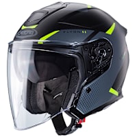 Caberg Flyon II - Boss Matt Black / Grey / Yellow Flou