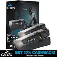 Cardo Packtalk Edge Mesh Intercom - Duo