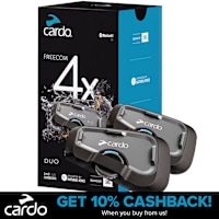 Cardo Freecom 4X Bluetooth Intercom - Duo