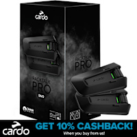 Cardo Packtalk Pro Mesh Intercom - Duo
