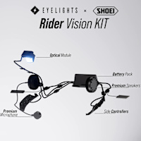 Shoei EyeLights HUD Universal Intercom System