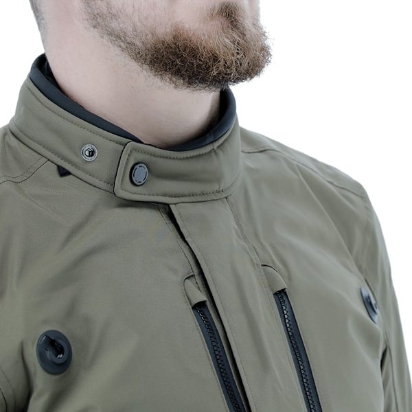 REV'IT! Trench 2 GTX Dark Green - Men's Gore-Tex® Motorcycle Jacket | /en