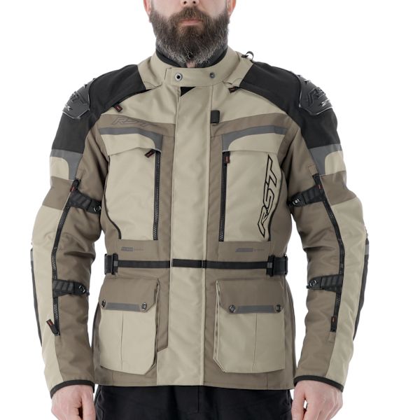 Veste textile RST Pro Series Adventure-X grey camo - Équipement route