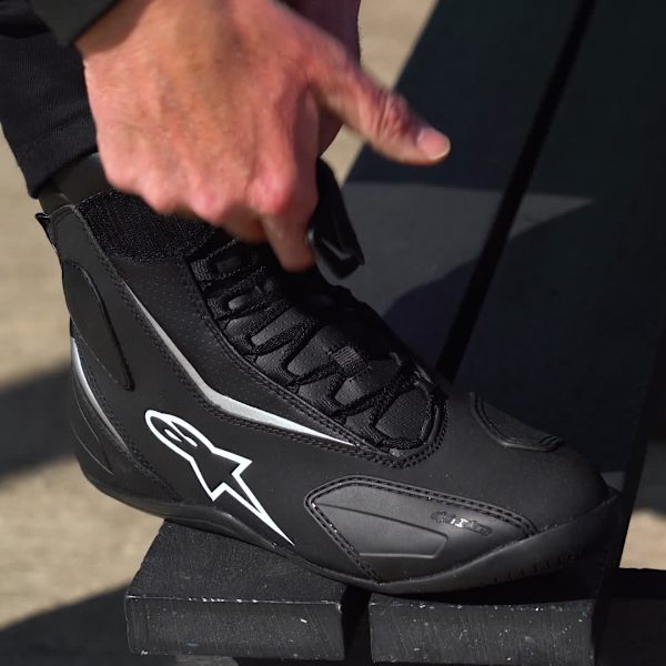 Alpinestars Fastback V2 Drystar Shoes - Black / White - FREE  display picture 2
