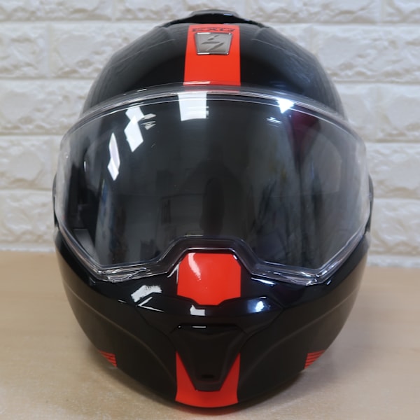 Scorpion Exo-Tech Evo - Traveller Gloss Black / Red - L : 59 - 60