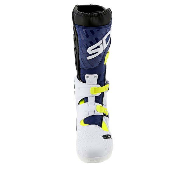 Sidi Atojo SRS Boots - Yellow Fluo / White / Blue - FREE UK DELIVERY