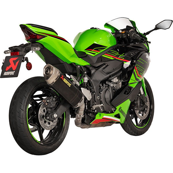 Akrapovic Slip-On Line Exhaust - Kawasaki ZX-4 R/RR 400 Ninja ABS