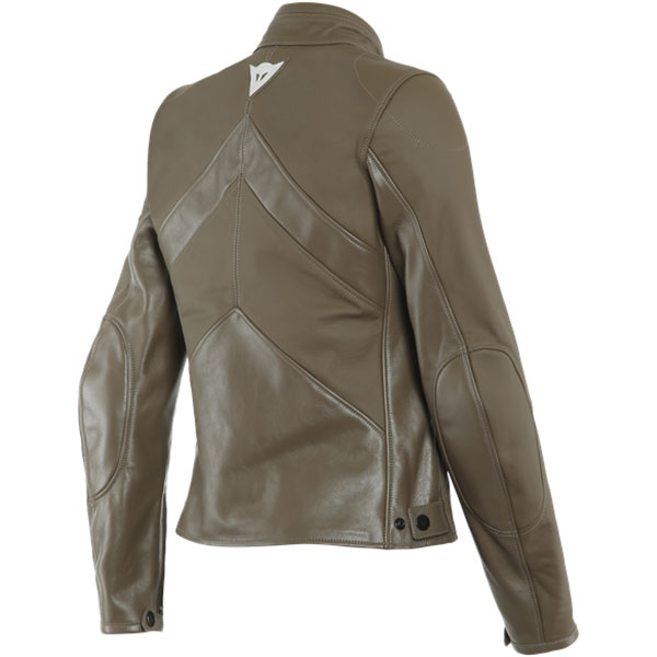 Dainese Ladies Santa Monica Leather Jacket - Light Brown - FREE UK